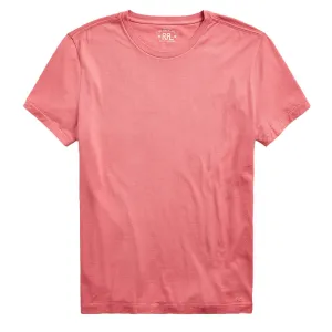 RRL by Ralph Lauren Garment-Dyed Crewneck T-Shirt Red