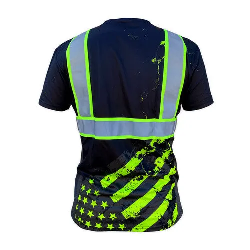 SafetyShirtz - SS360º Enhanced Visibility American Grit Safety Shirt