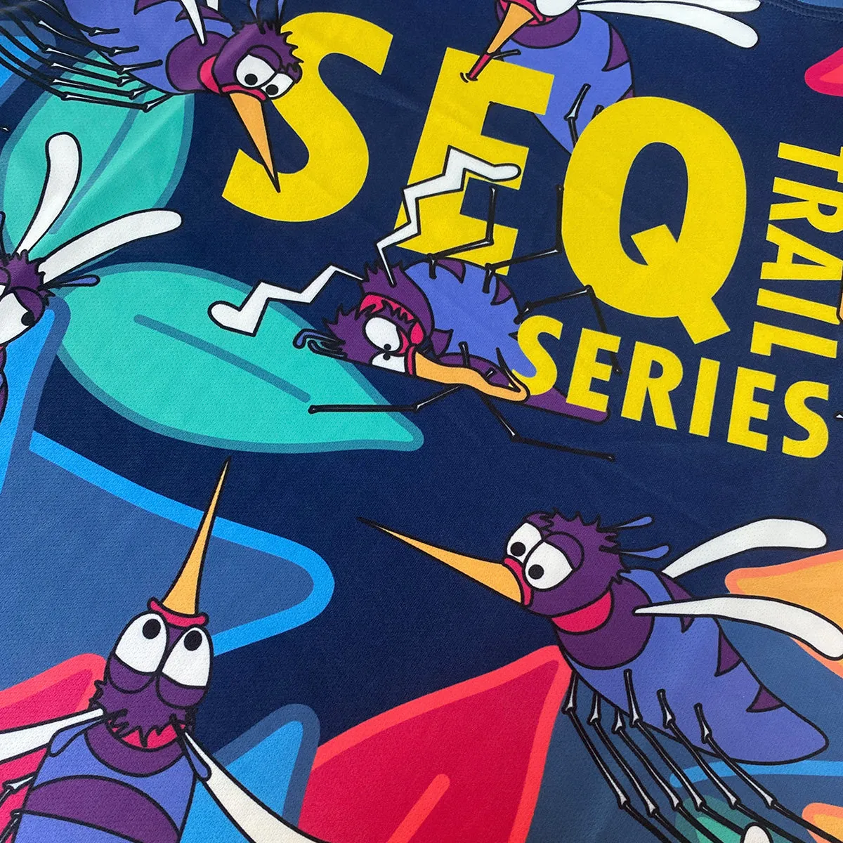 SEQ Trail Running Series Singlet | Mozzie Mayhem | Womens