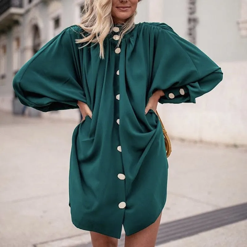 Serene Office Style Dress