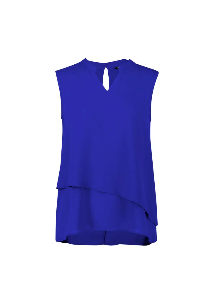 Seville Women's Sleeveless Layered Blouse - RB260LN