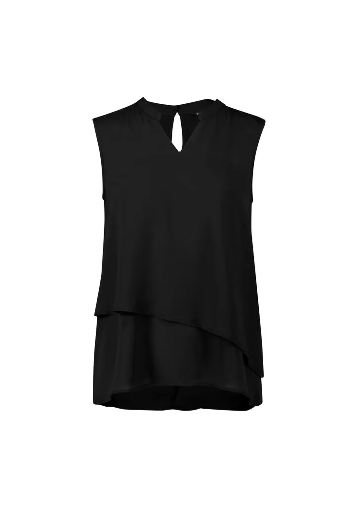 Seville Women's Sleeveless Layered Blouse - RB260LN