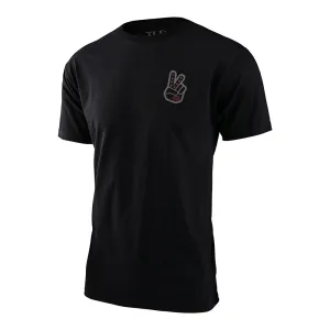 Short Sleeve Tee Peace Out Black / Gray