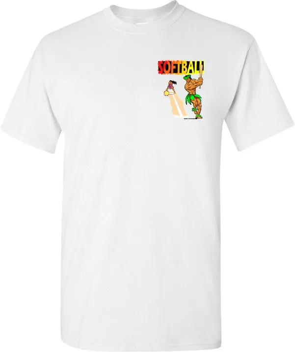 SOFTBALL island style T Shirt