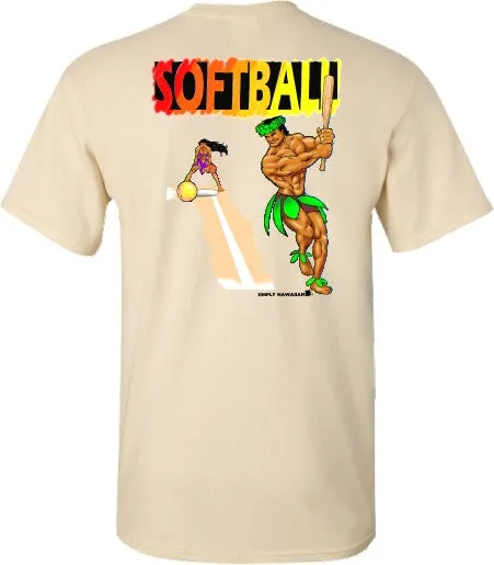 SOFTBALL island style T Shirt