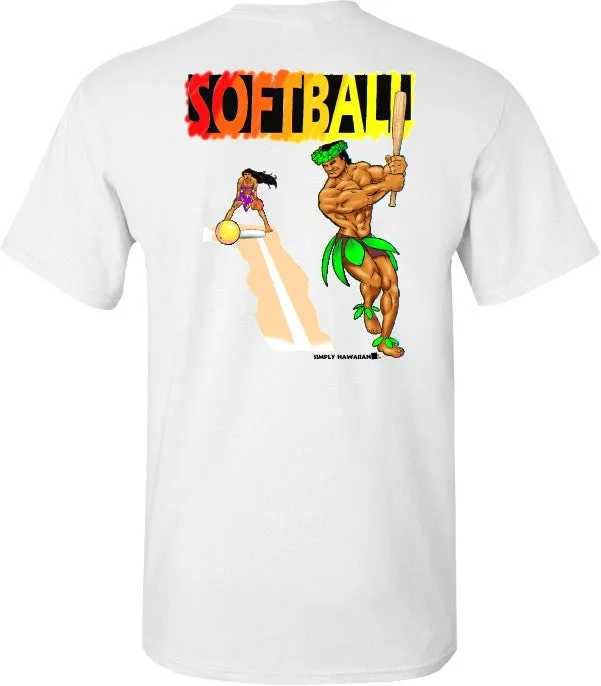 SOFTBALL island style T Shirt
