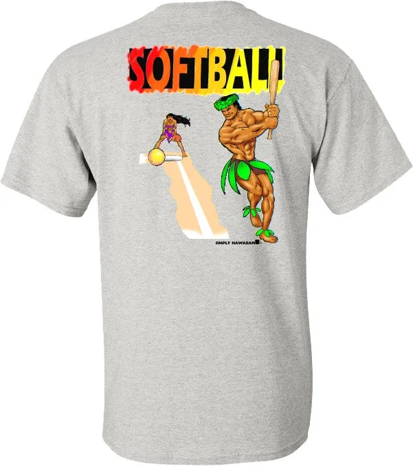 SOFTBALL island style T Shirt