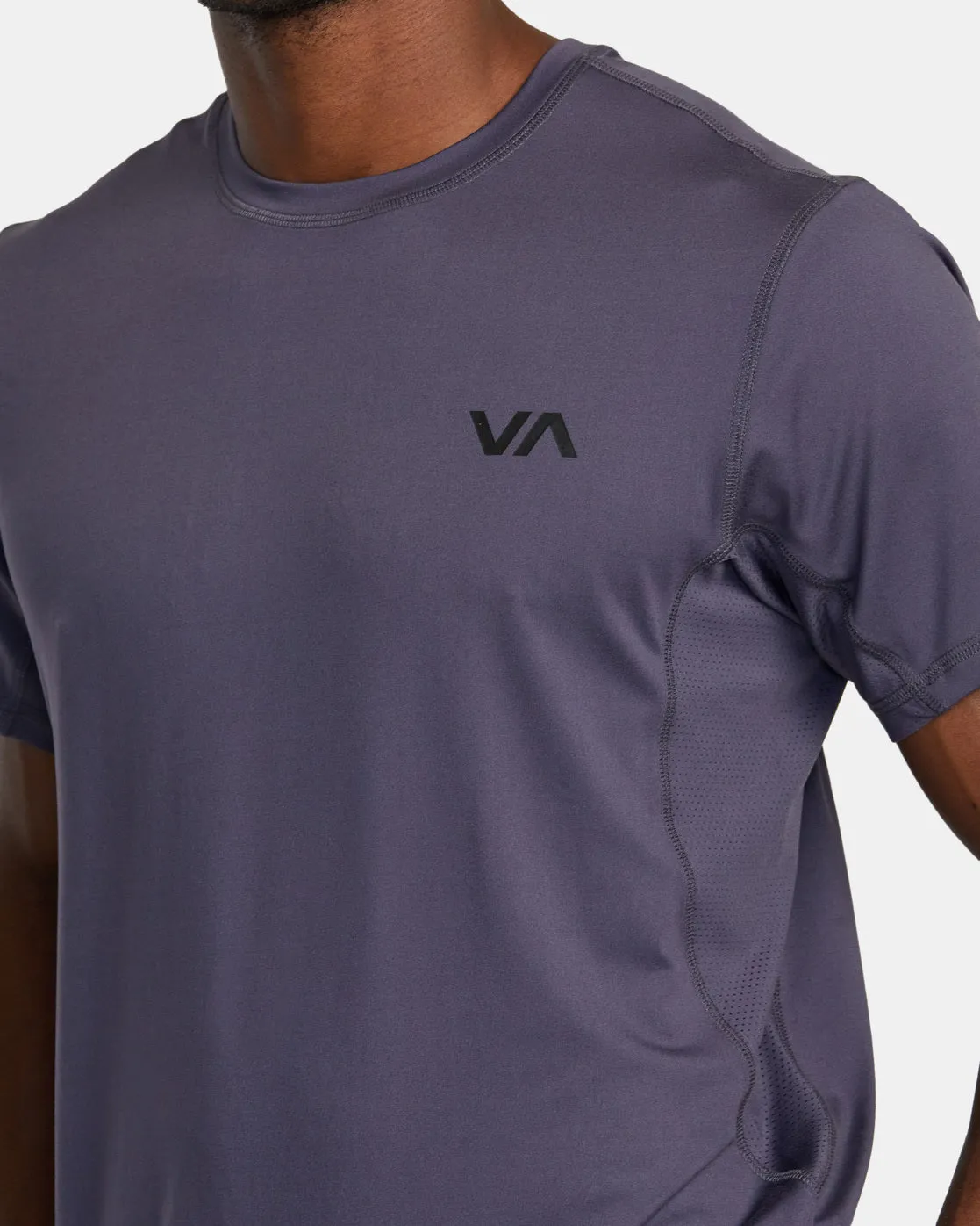 Sport Vent Performance Tee - Gray Purple