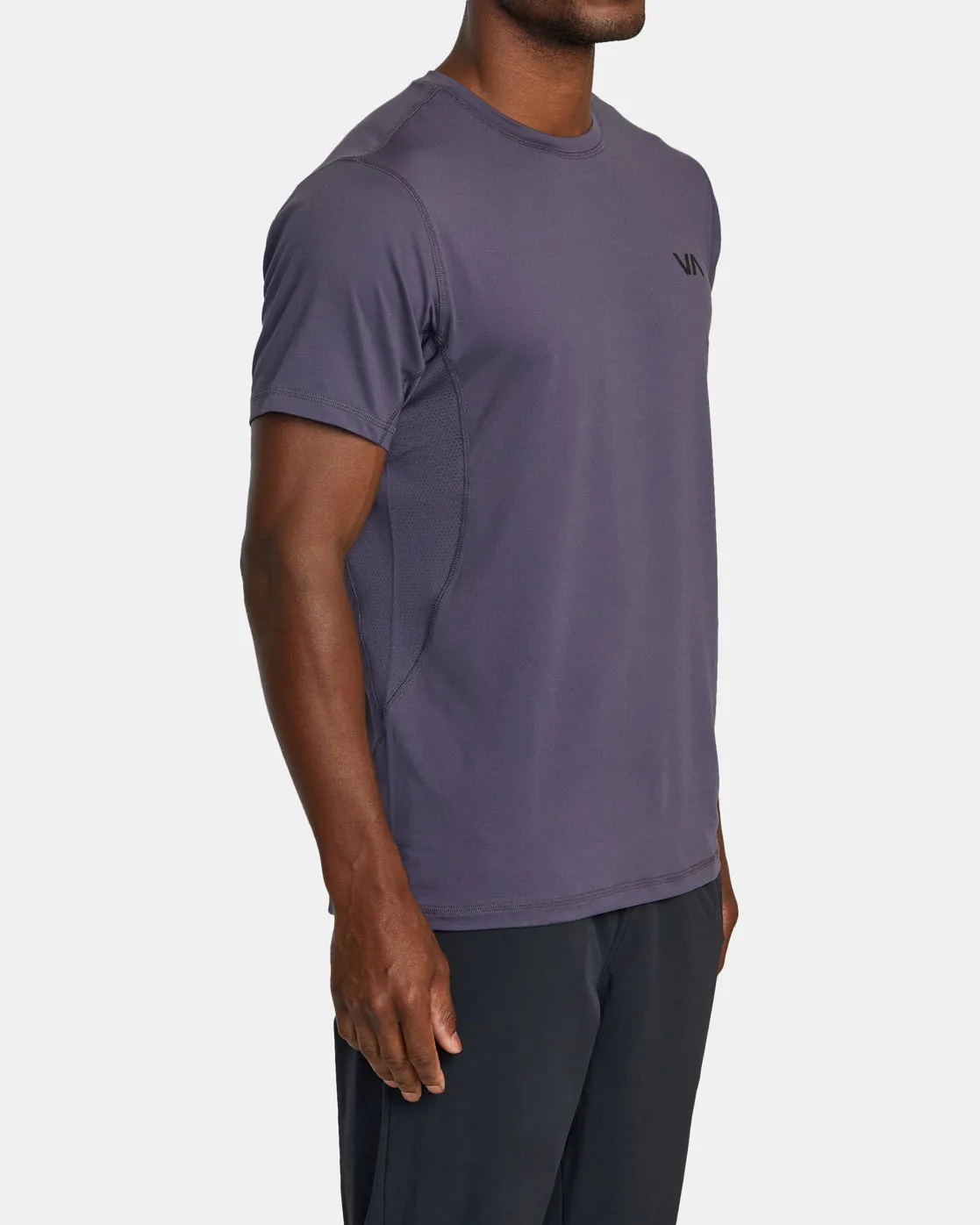 Sport Vent Performance Tee - Gray Purple