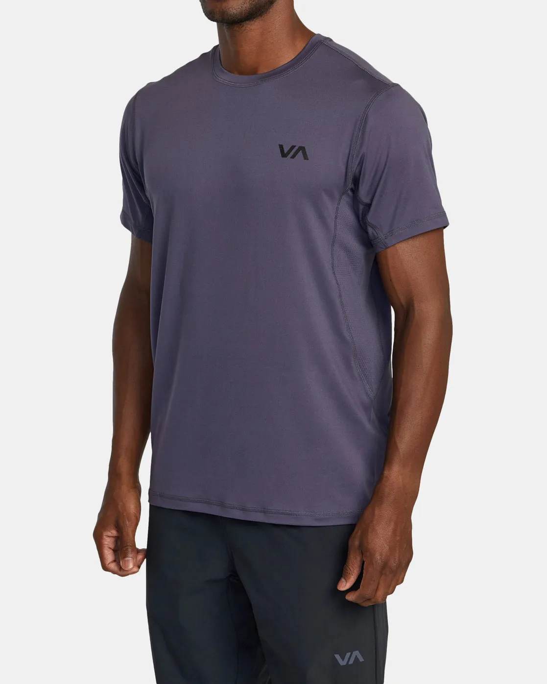 Sport Vent Performance Tee - Gray Purple
