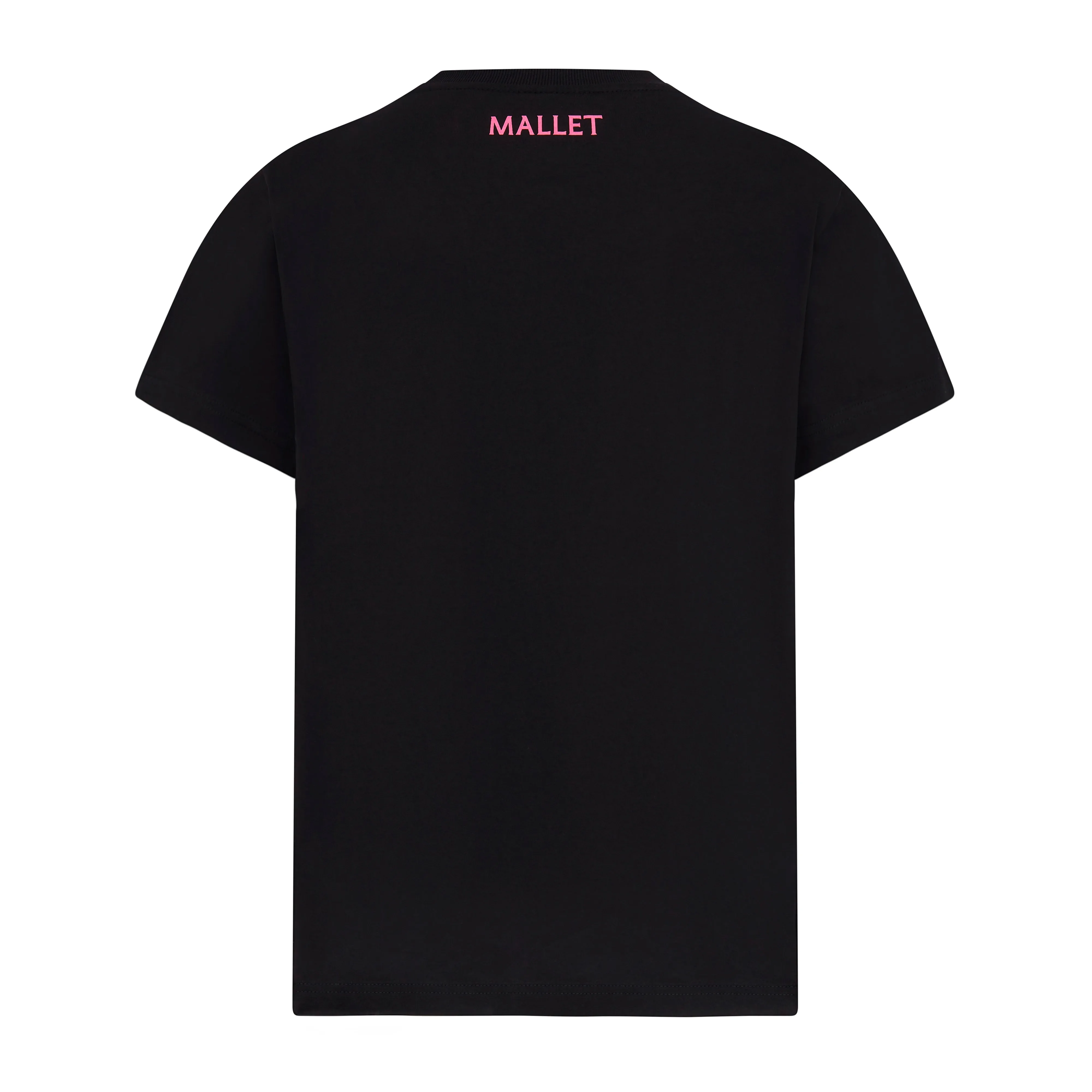 Spray Print Logo Tee - Black Pink