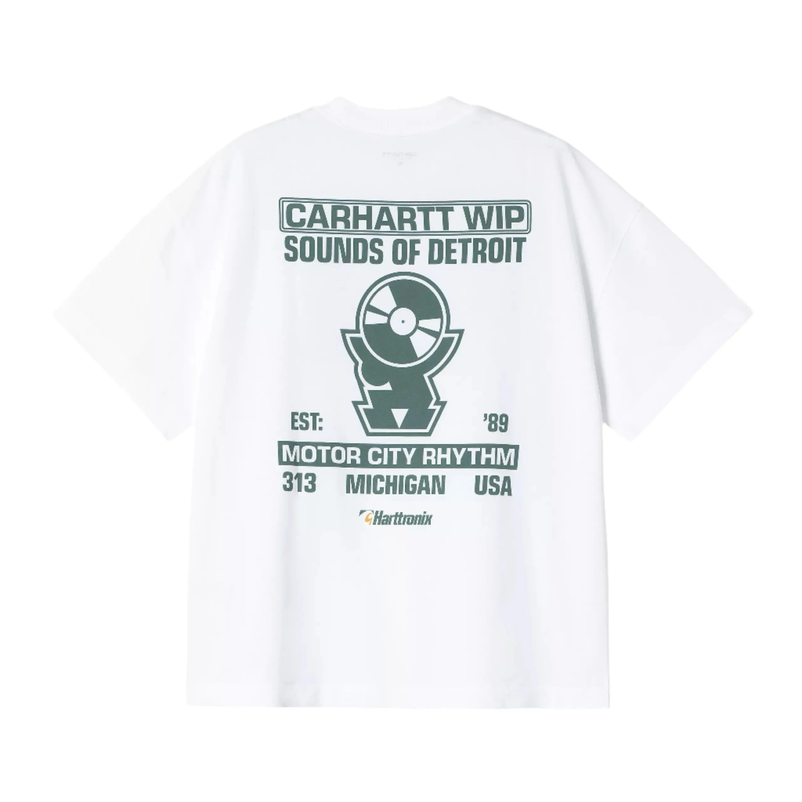 S/S Harttronix T-Shirt / carhartt wip / white