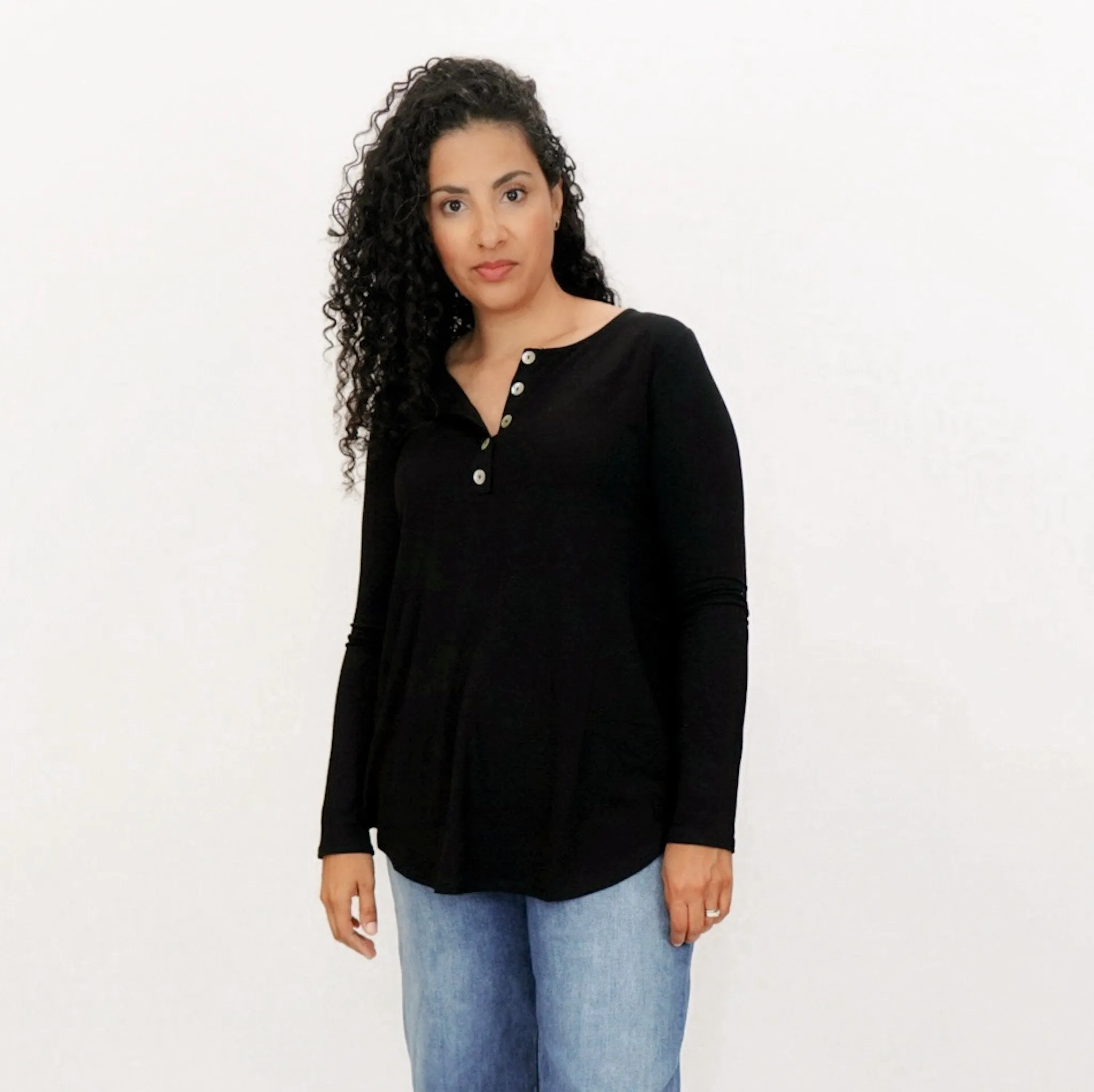 Staple Henley Long Sleeve