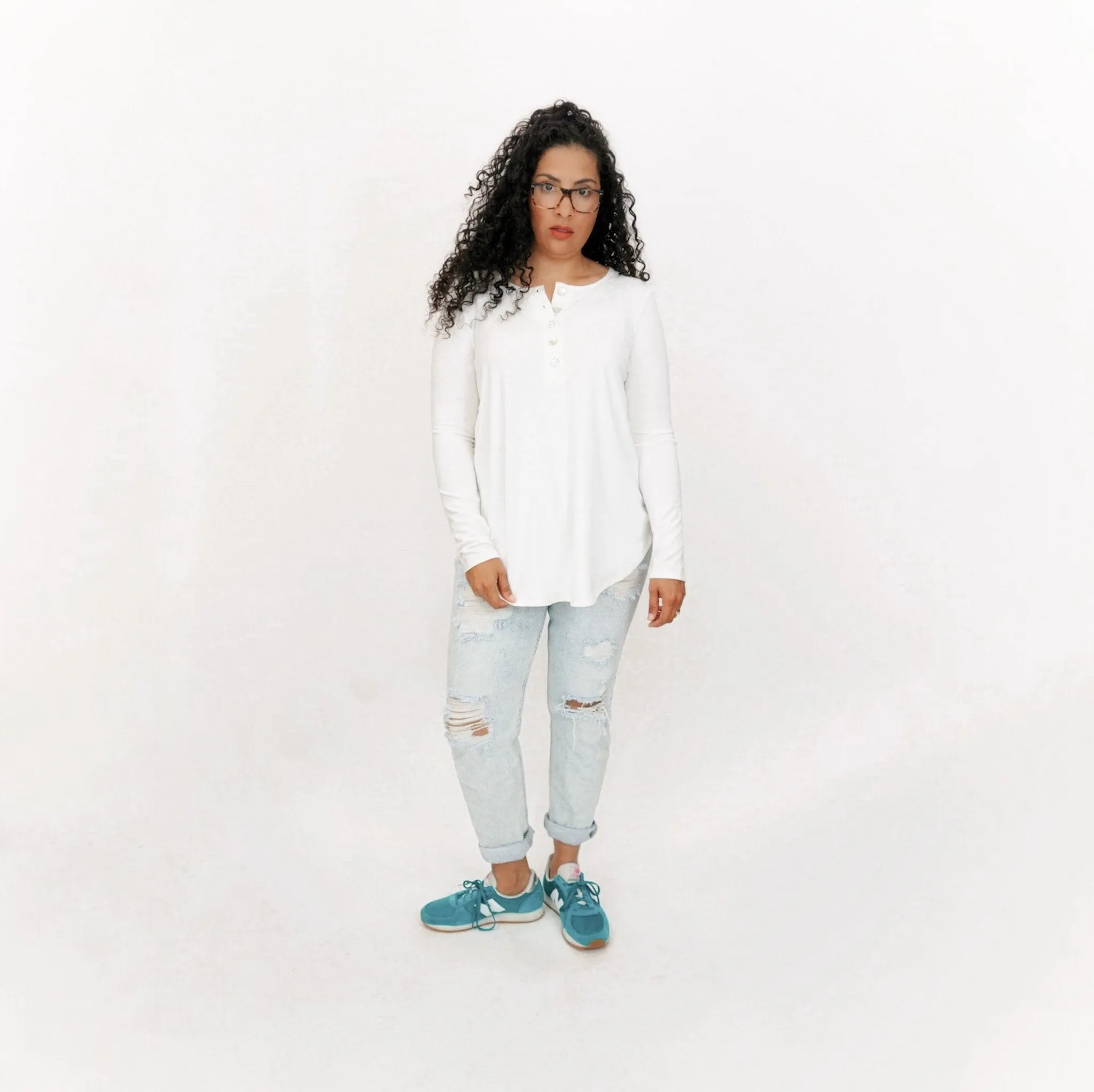 Staple Henley Long Sleeve
