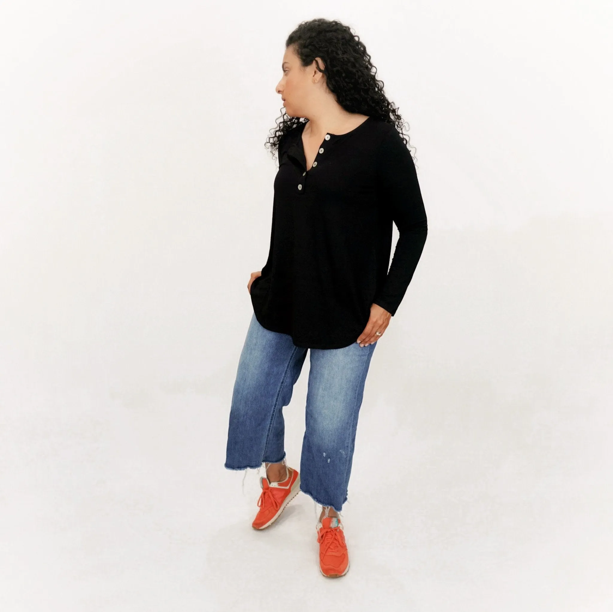 Staple Henley Long Sleeve