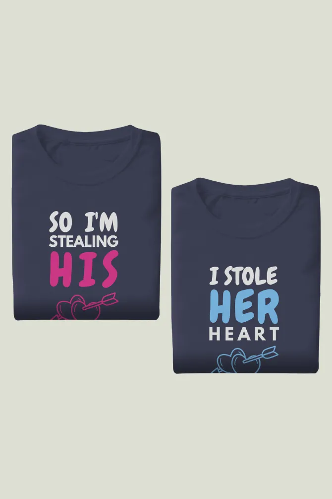 Stole Heart Couple T Shirt