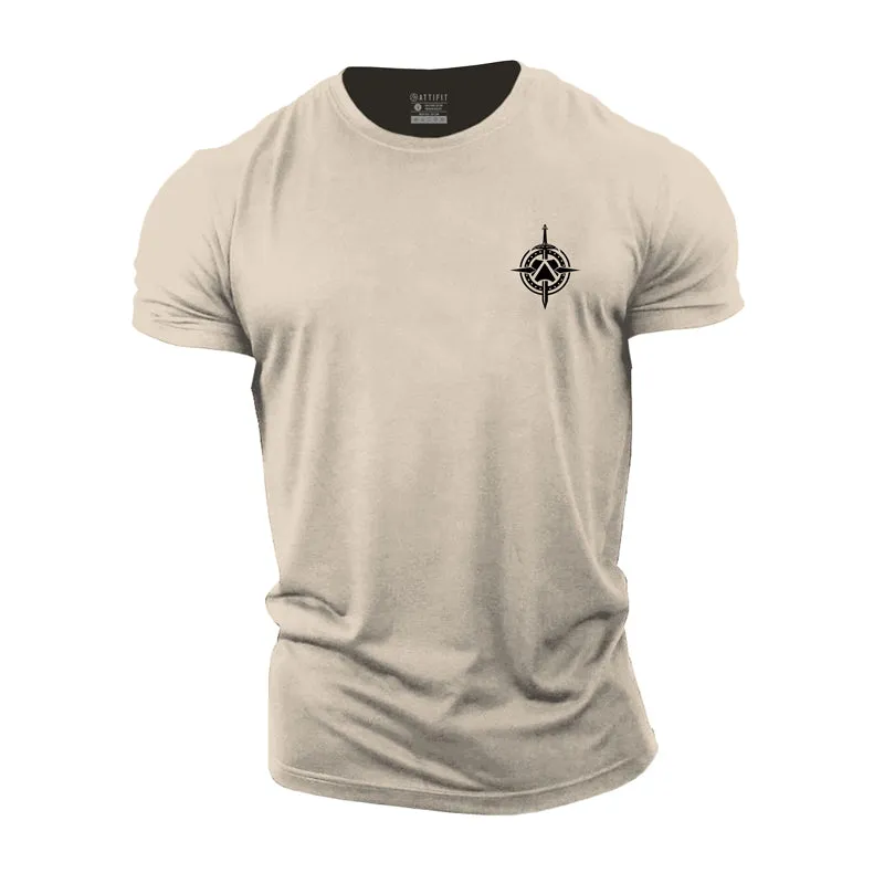 Sword And Shield Cotton T-Shirt