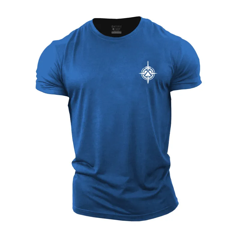 Sword And Shield Cotton T-Shirt