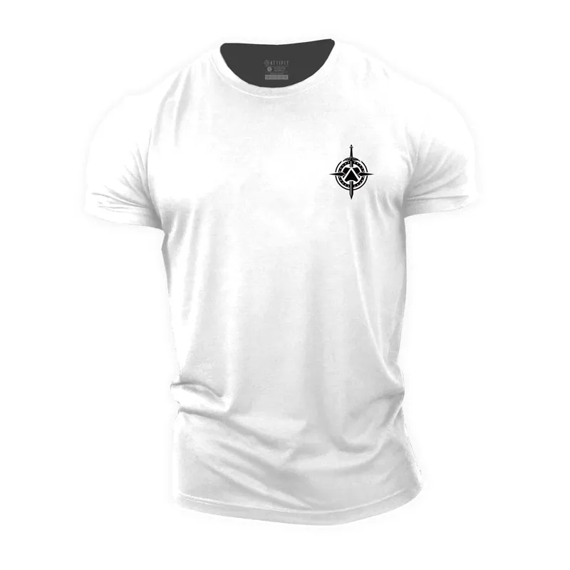 Sword And Shield Cotton T-Shirt