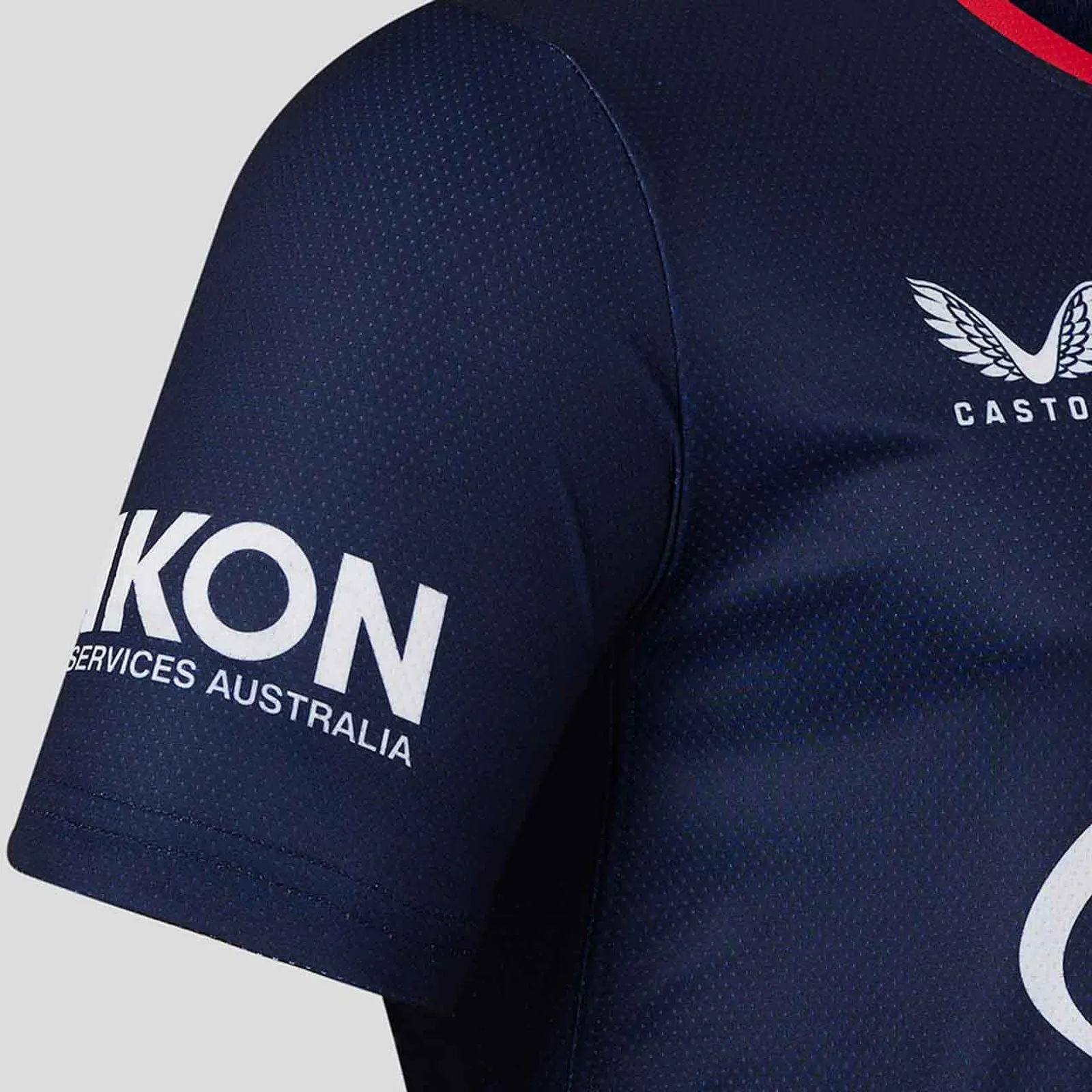 Sydney Roosters 2024 Men's Training T-Shirt NRL Rugby League by Castore