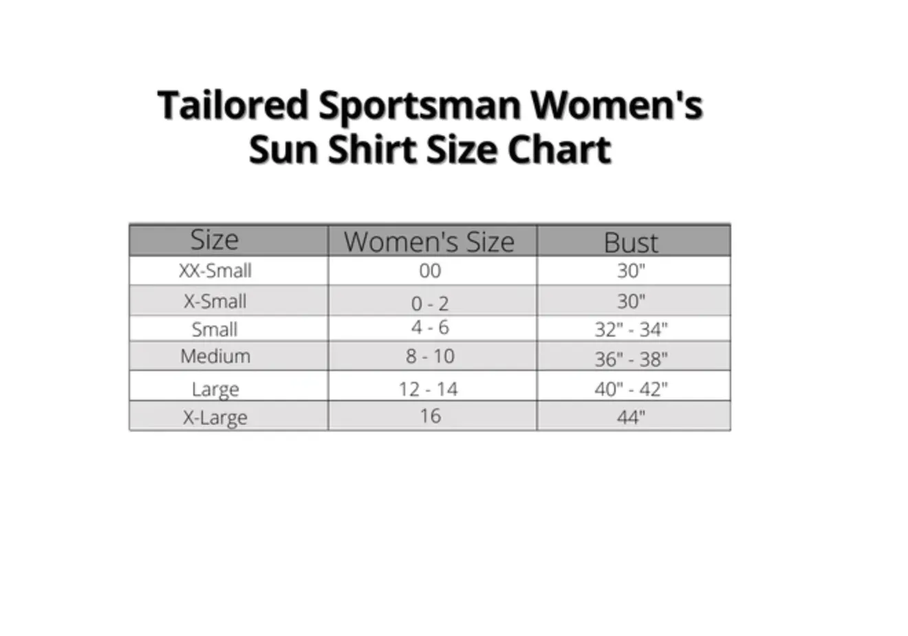 Tailored Sportsman Ladies Icefil Short Sleeve Sun Shirts - Gold Zipper