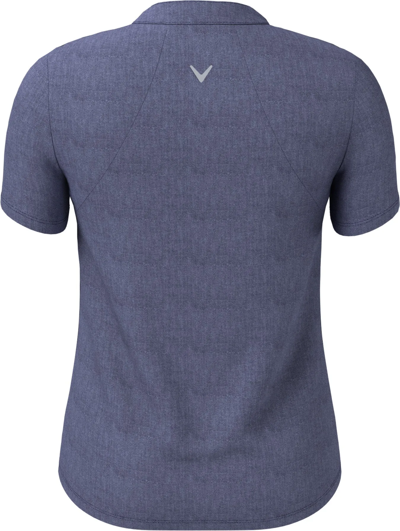 Texture Women's Polo In Blue Indigo Heather