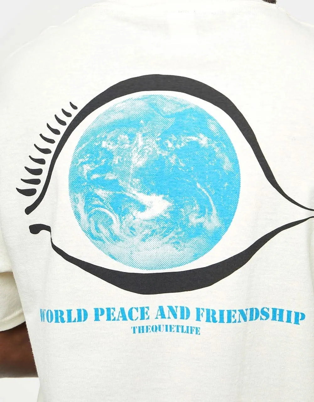 The Quiet Life Quiet Corps T-Shirt - Cream