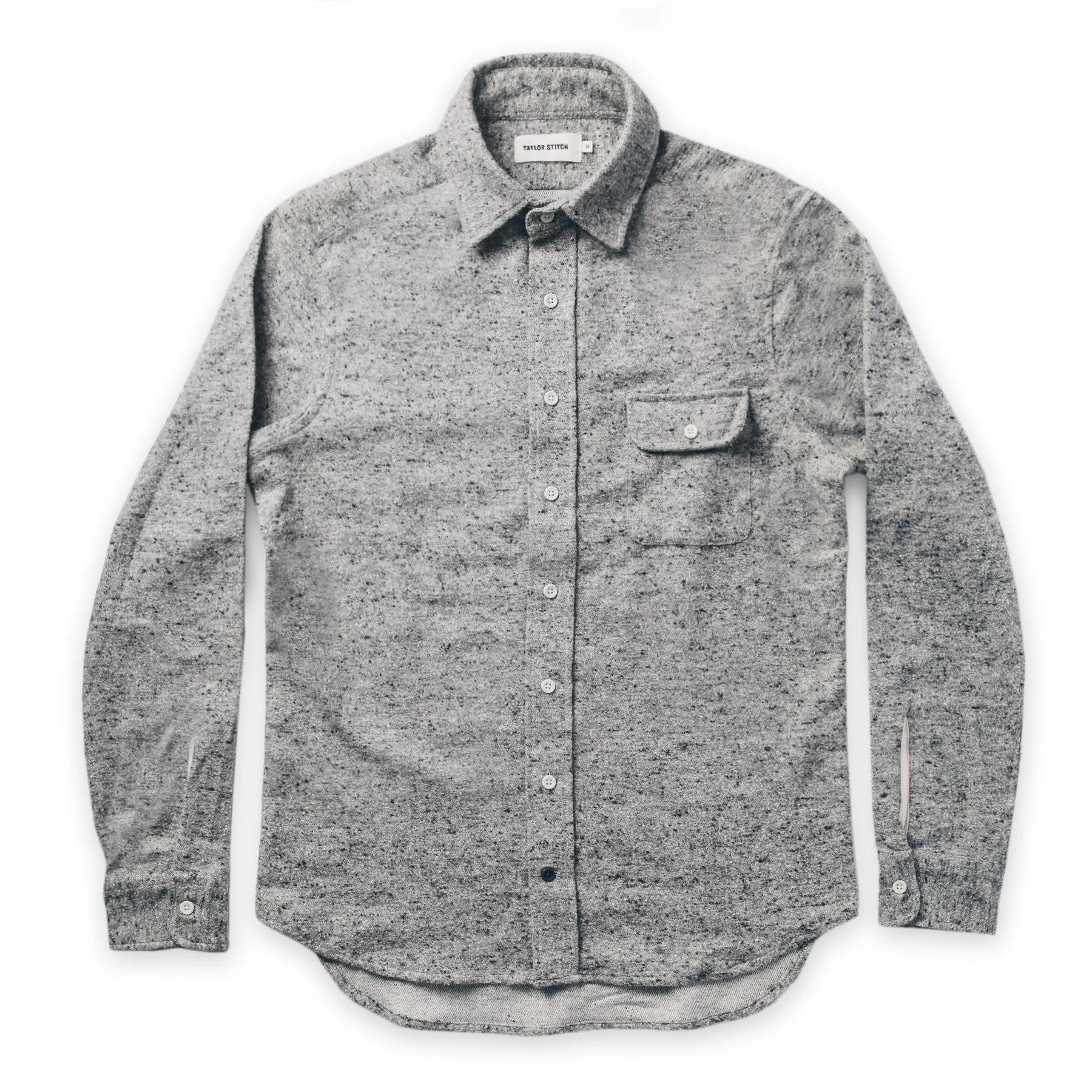 The Sun Down Shirt in Speckled Grey