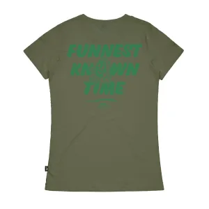 The Trail Co. Casual Tee | Green FKT | Womens