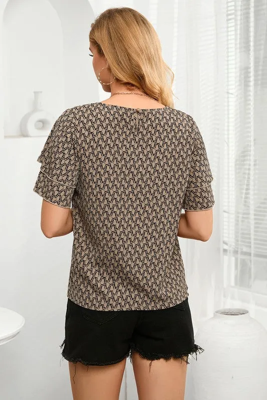 Tiered Sleeve Top