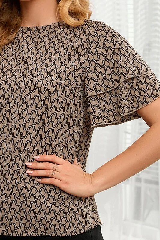 Tiered Sleeve Top