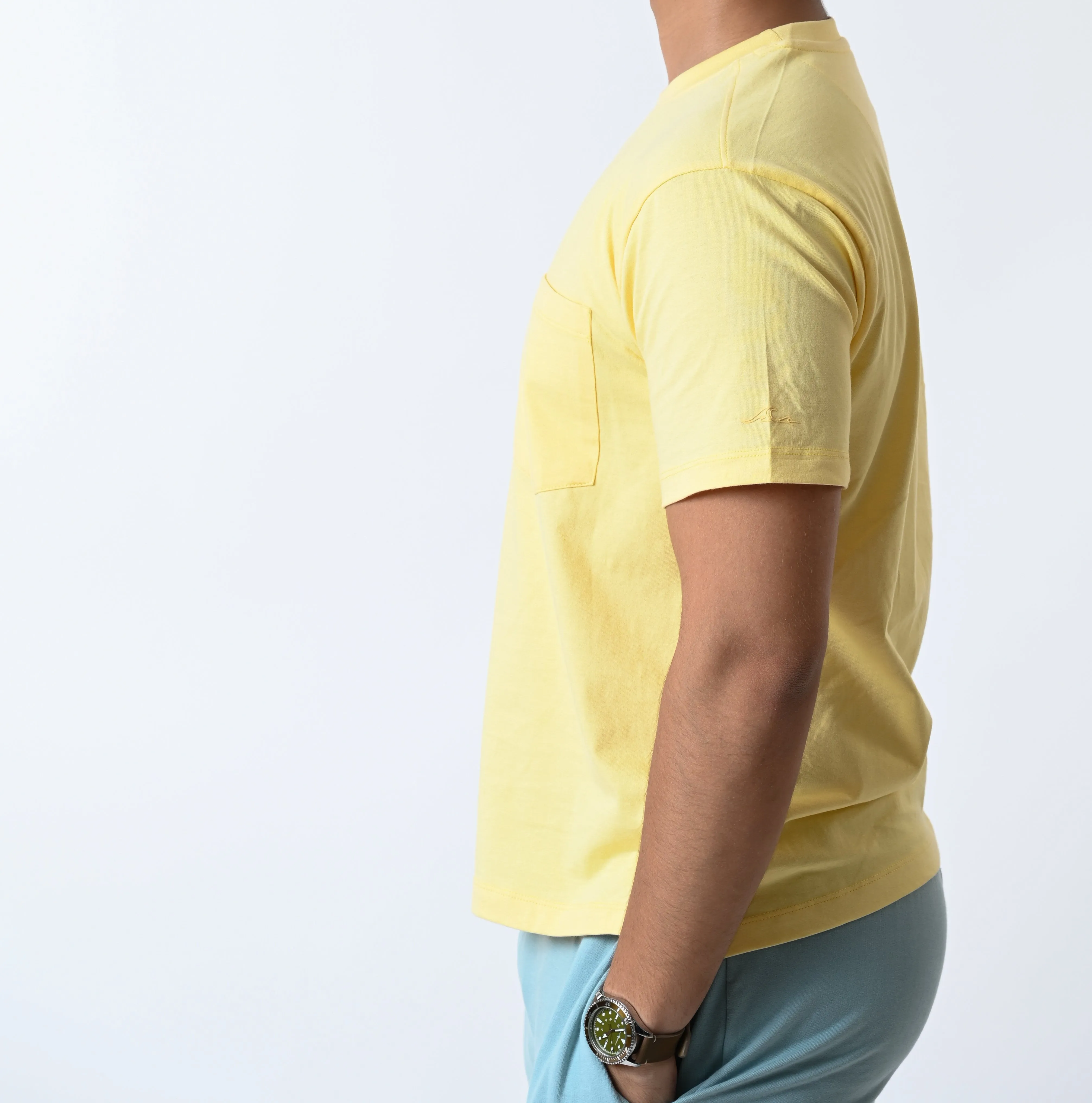 Tulum men's Pocket T-shirt (SEA BLUE)