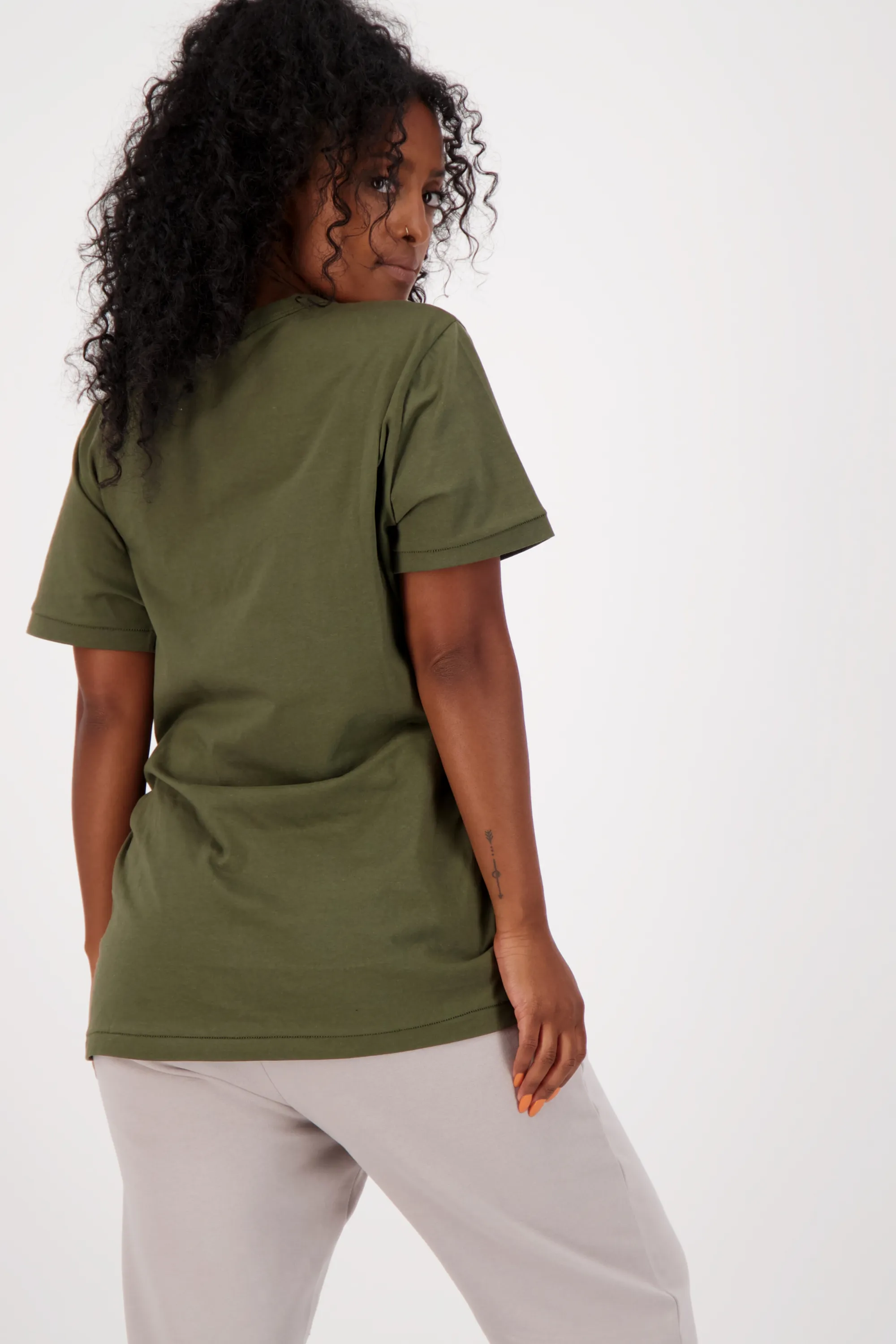 Unisex Olive T-Shirts - 12 Pack | Organic Cotton Fairtrade Basics