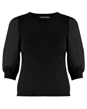 Veronica Beard Coralee Crew Neck Top