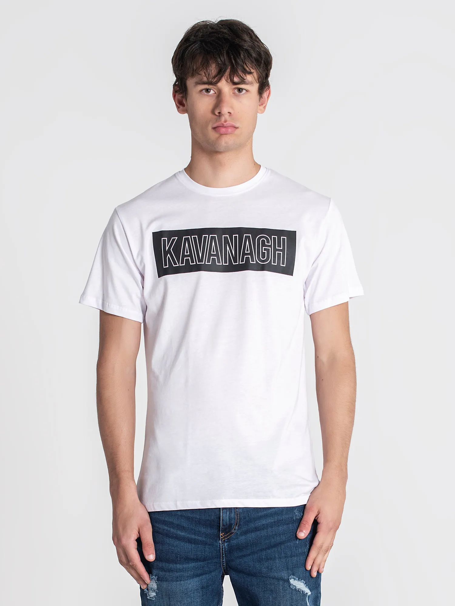 White Alert Tee