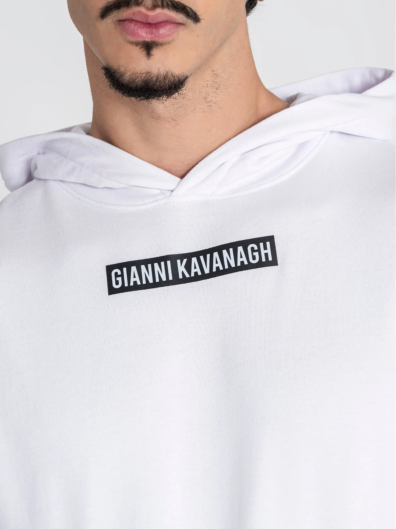 White GK Bunny Hoodie