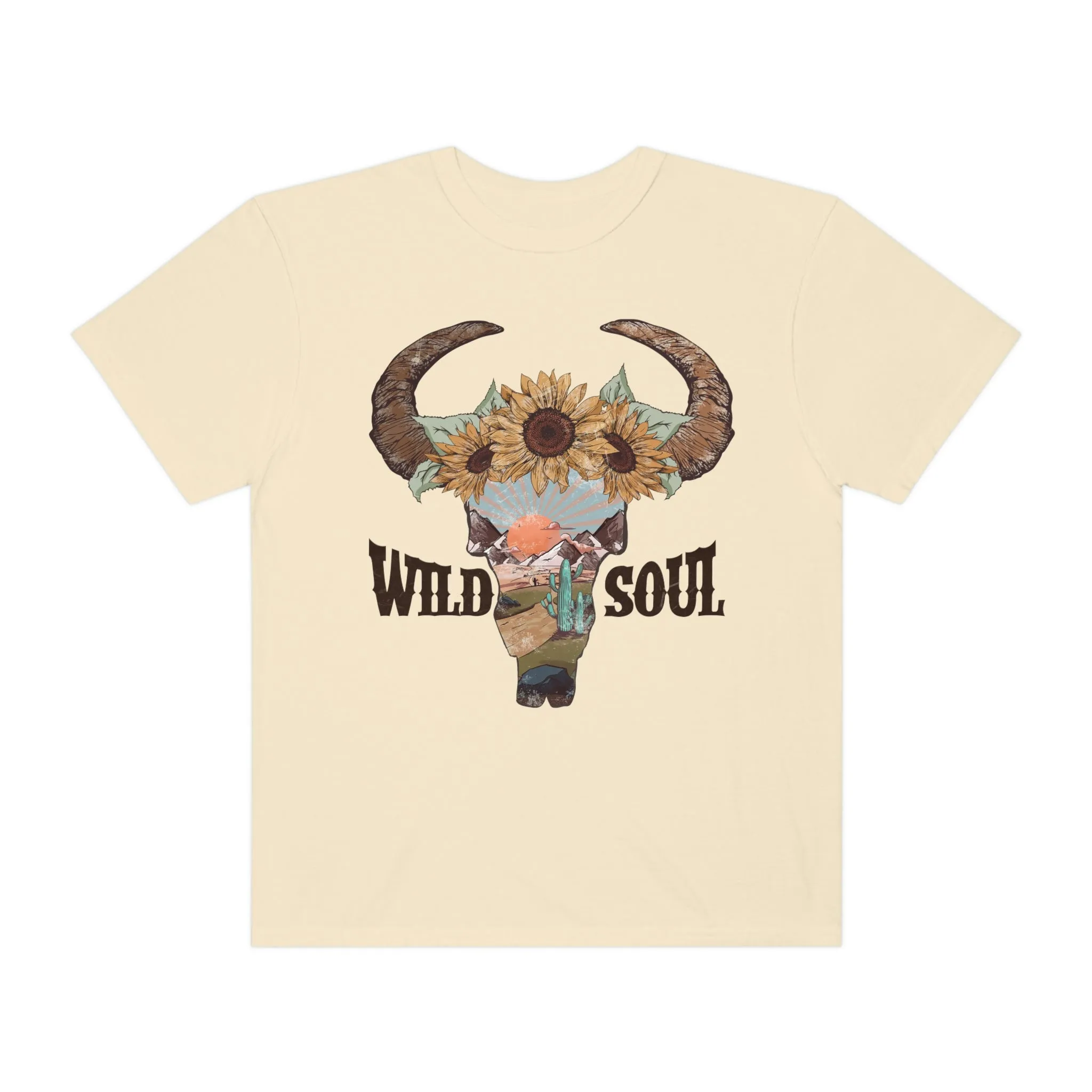 Wild Soul, Stylish Women's Western Graphic Tee | Cowgirl T-Shirt