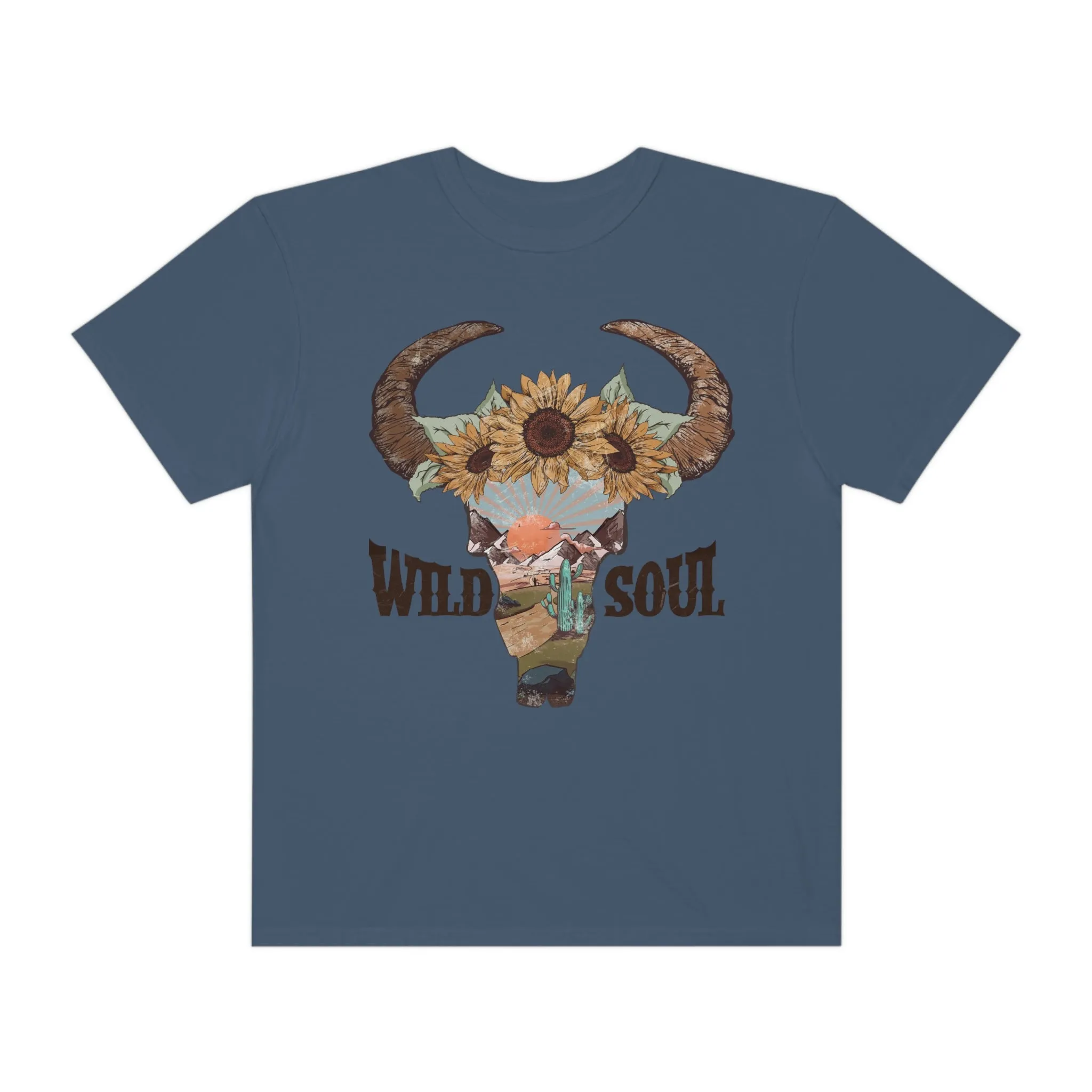 Wild Soul, Stylish Women's Western Graphic Tee | Cowgirl T-Shirt