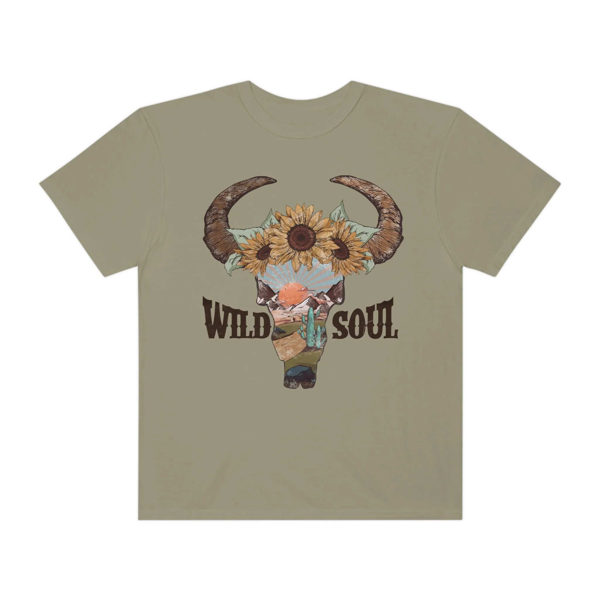 Wild Soul, Stylish Women's Western Graphic Tee | Cowgirl T-Shirt