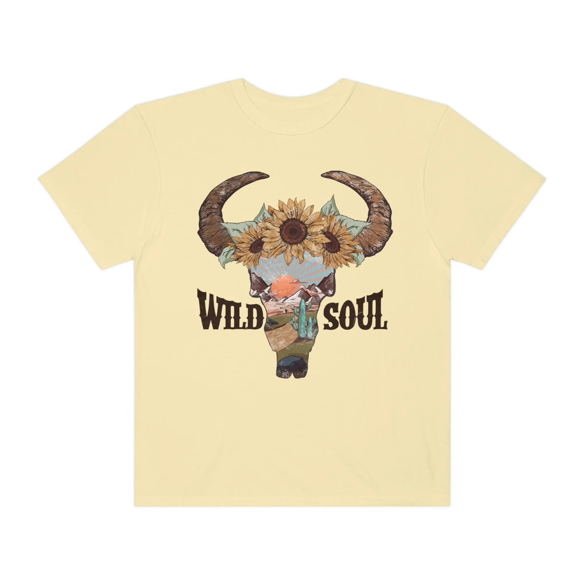Wild Soul, Stylish Women's Western Graphic Tee | Cowgirl T-Shirt