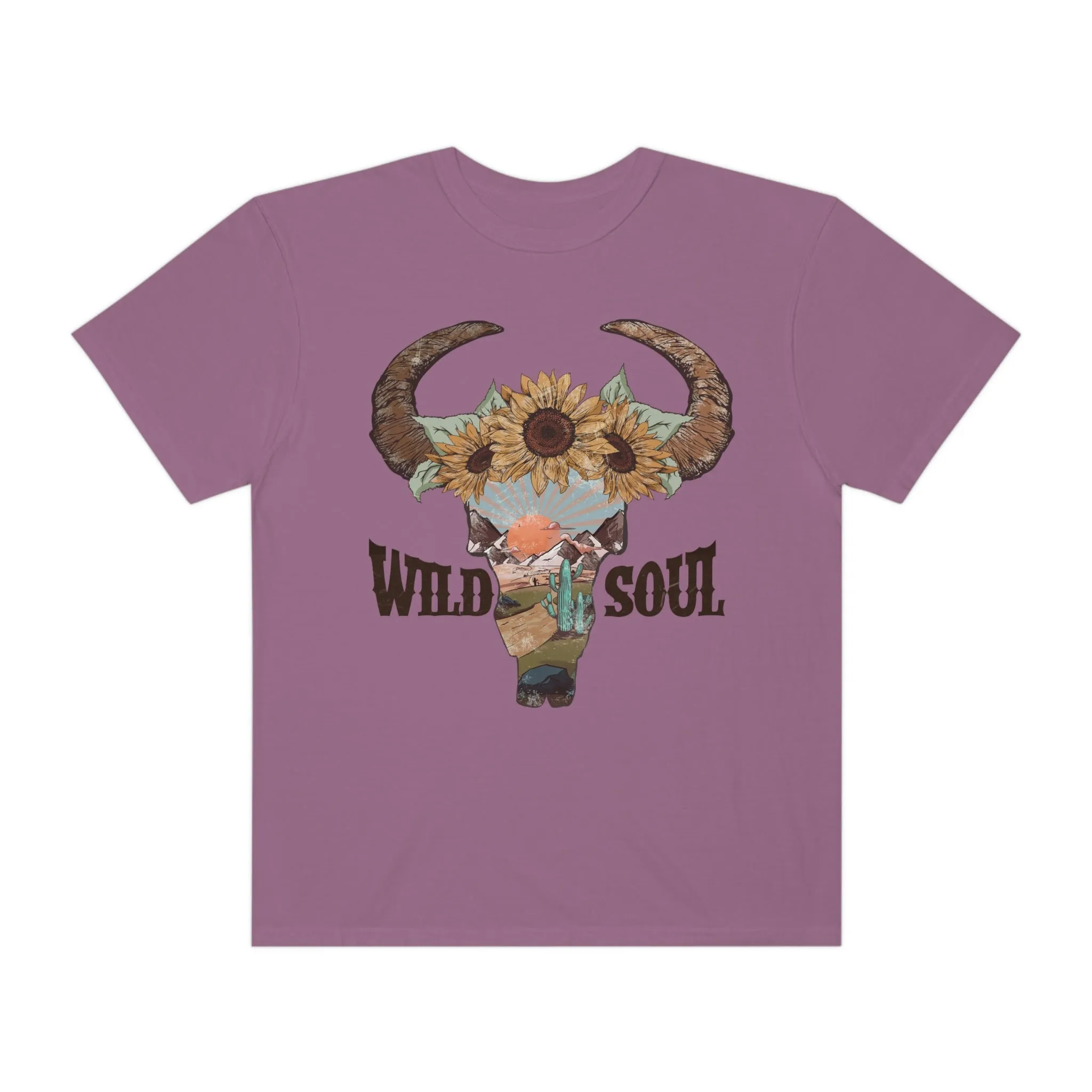 Wild Soul, Stylish Women's Western Graphic Tee | Cowgirl T-Shirt