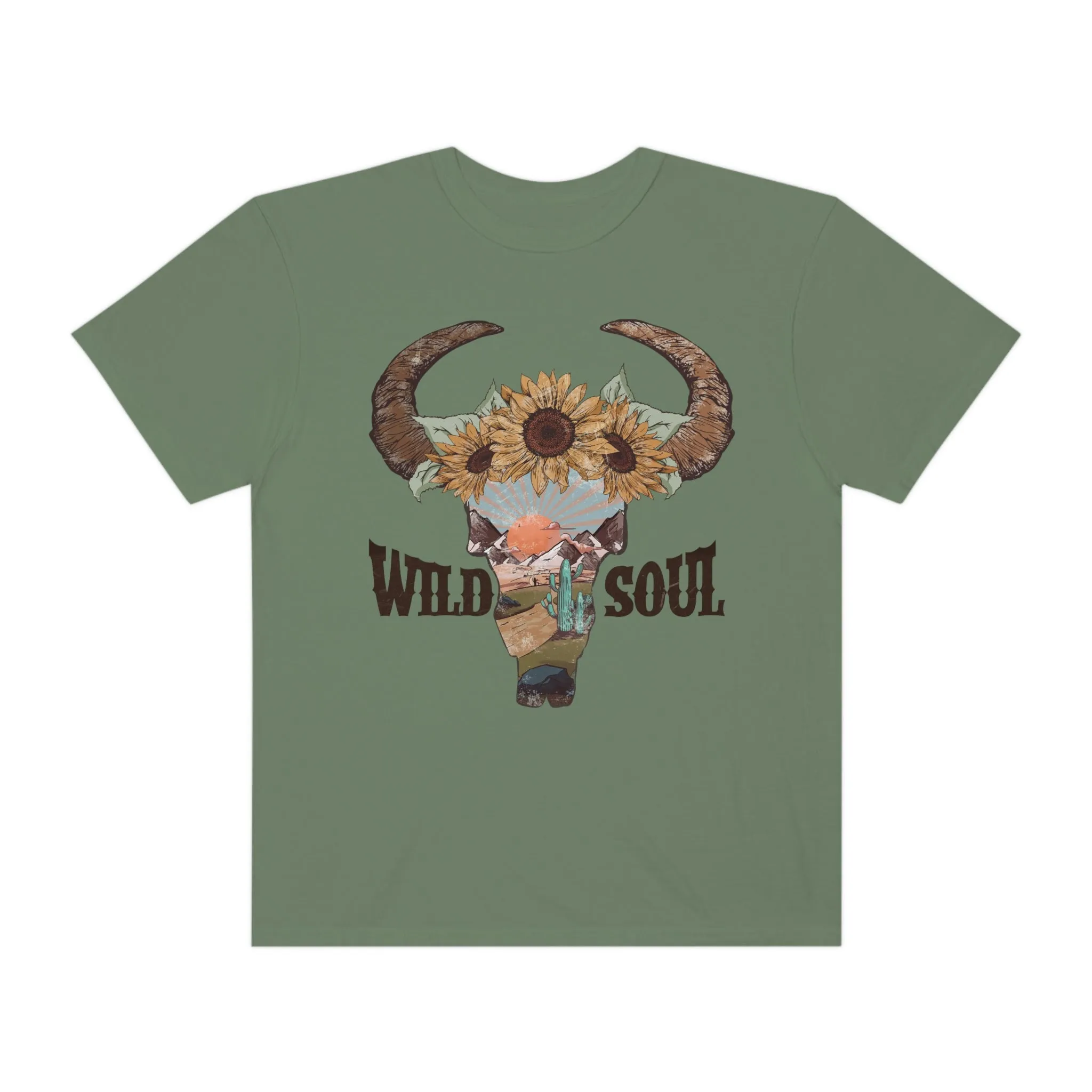 Wild Soul, Stylish Women's Western Graphic Tee | Cowgirl T-Shirt