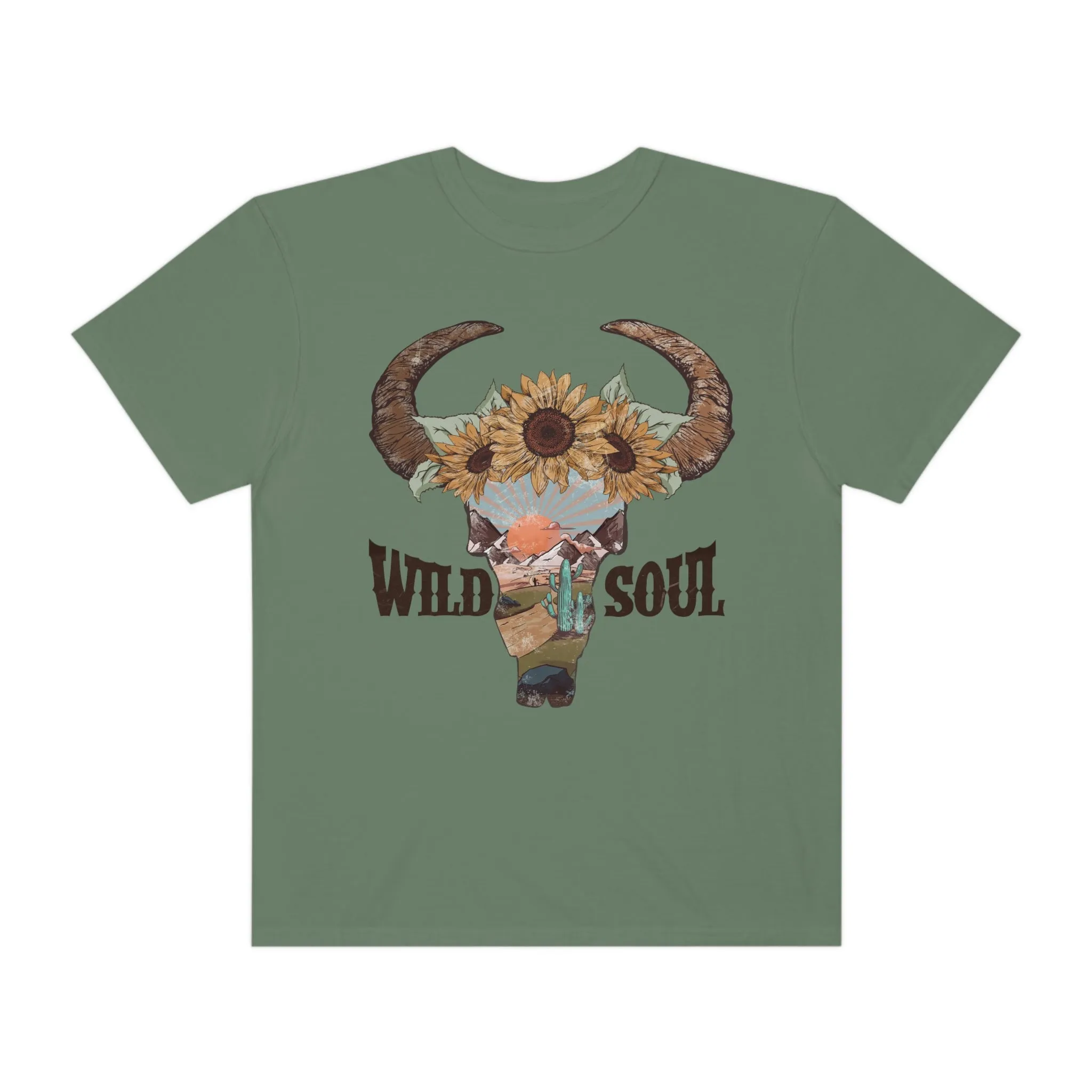 Wild Soul, Stylish Women's Western Graphic Tee | Cowgirl T-Shirt