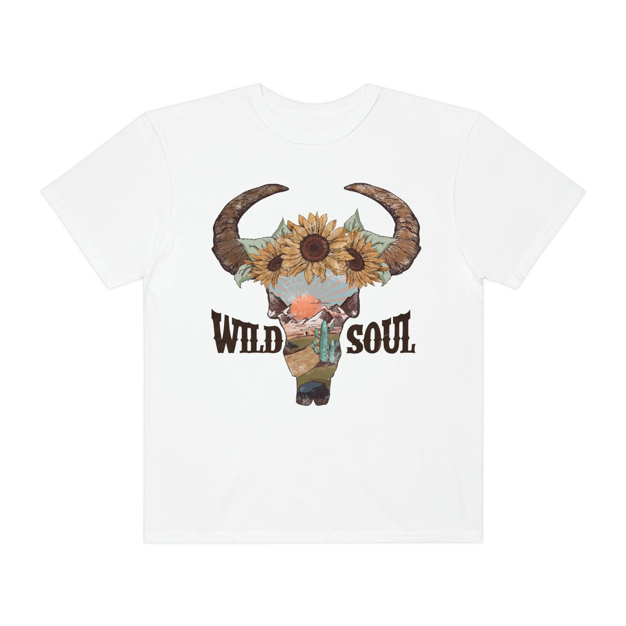 Wild Soul, Stylish Women's Western Graphic Tee | Cowgirl T-Shirt