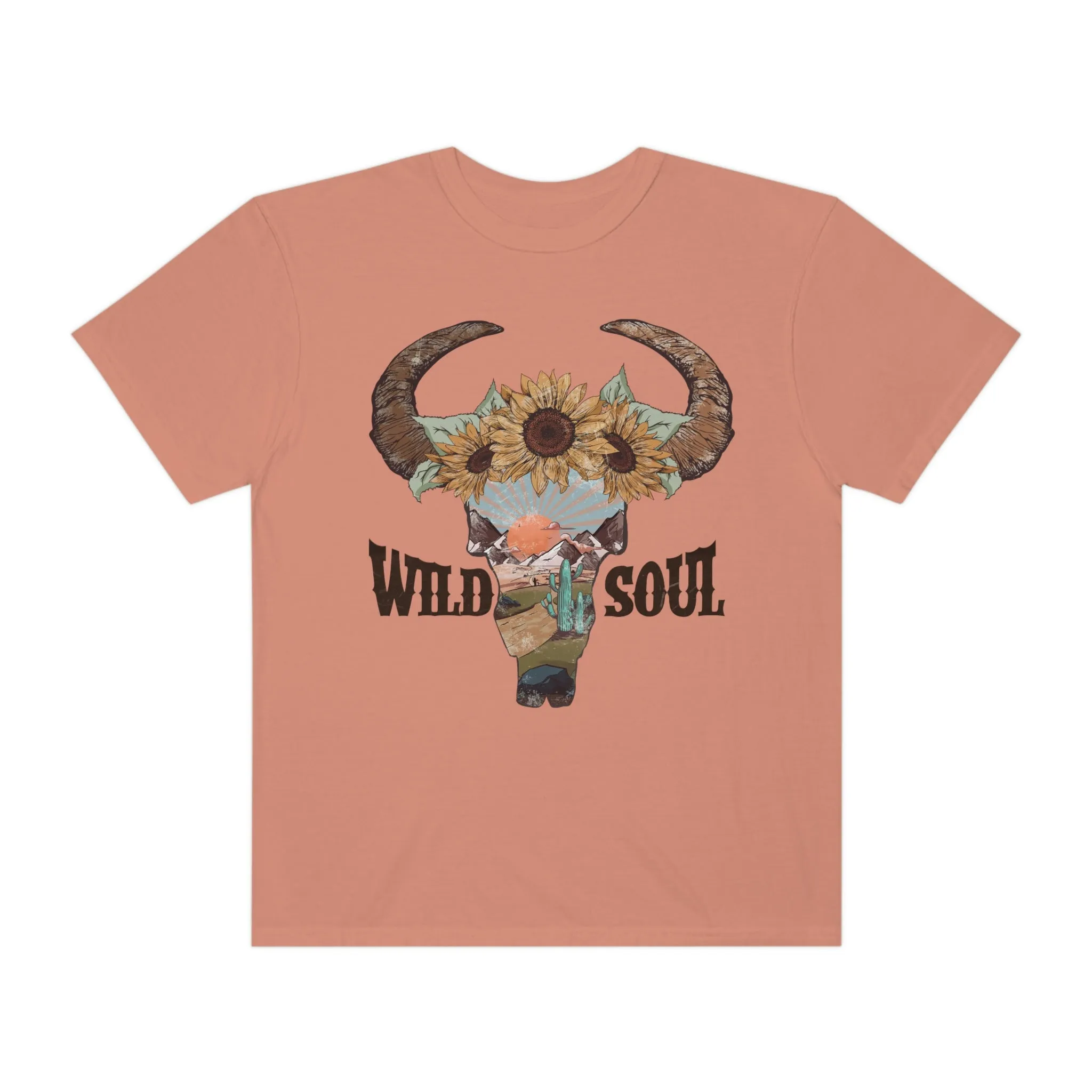 Wild Soul, Stylish Women's Western Graphic Tee | Cowgirl T-Shirt