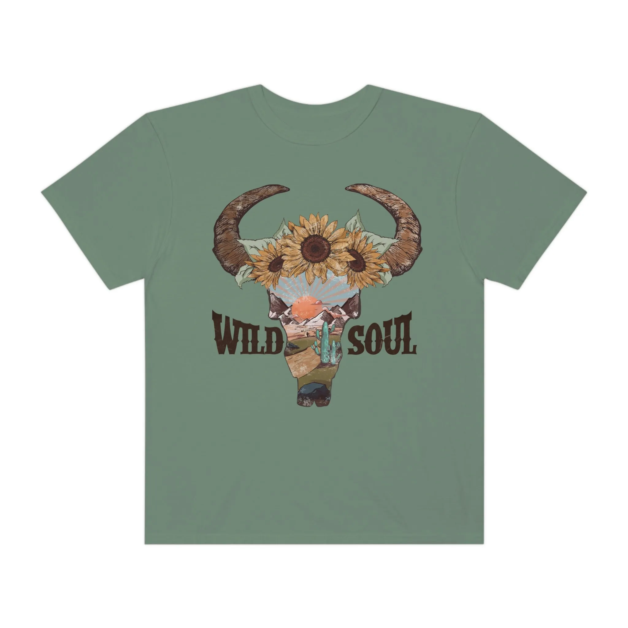 Wild Soul, Stylish Women's Western Graphic Tee | Cowgirl T-Shirt