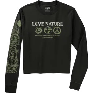 Women's Love Nature Boxy Long Sleeve