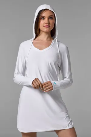Women's Seacoast Swim Cover-Up Dress | White