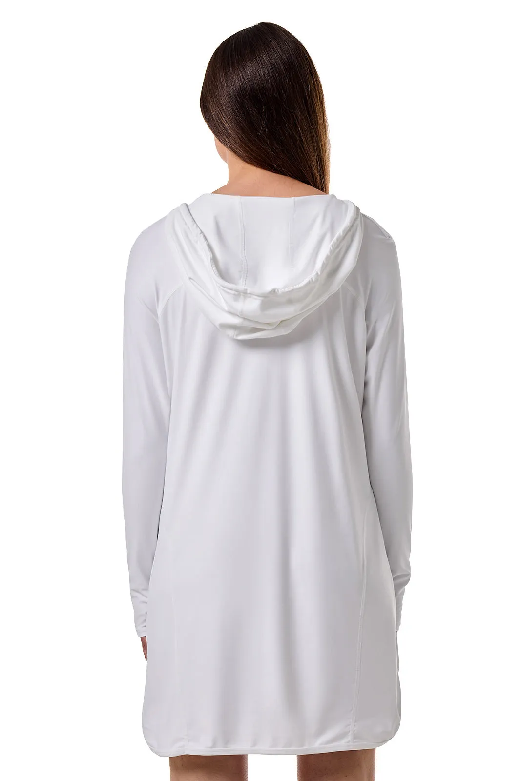 Women's Seacoast Swim Cover-Up Dress | White